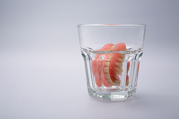 caring for dentures; denture care